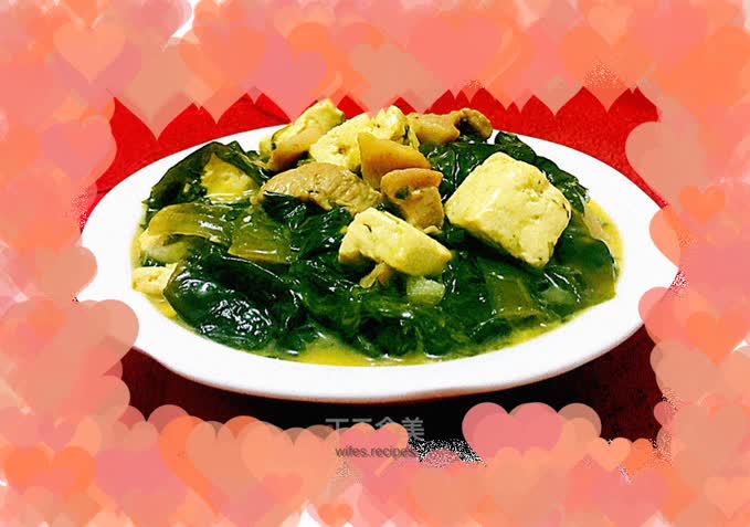 Pork Belly Stewed with Tofu and Seaweed