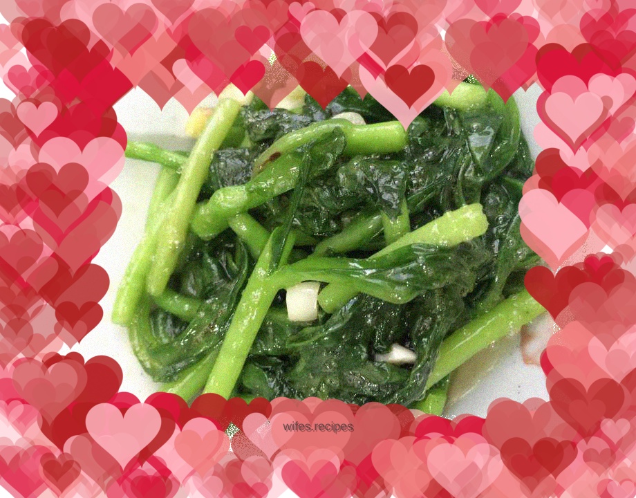 Stir-fried baby cabbage