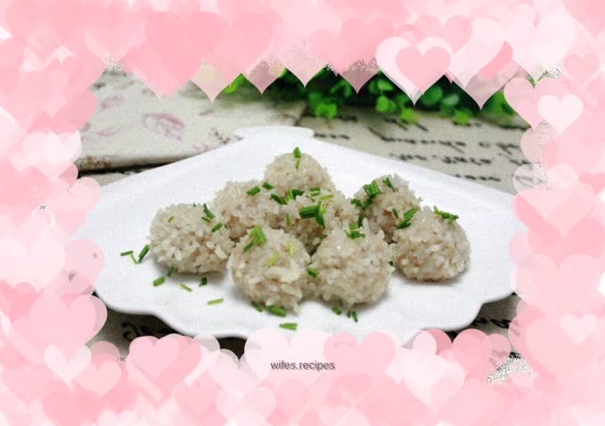 Hometown specialty food: Pearl meatballs