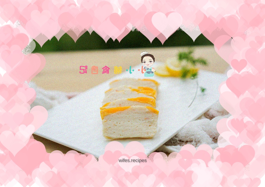 Complementary food for 9 months and above: tofu and shrimp cake