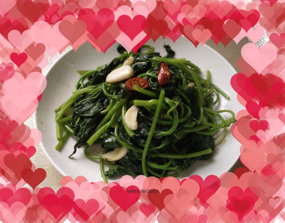 Spicy stir-fried sweet potato leaves