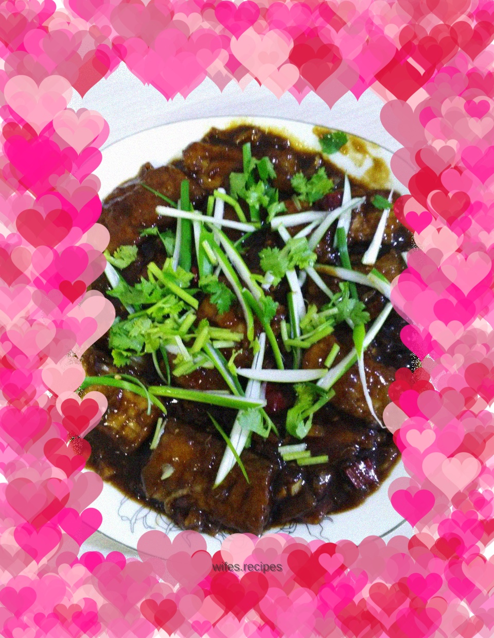 Braised hairtail fish