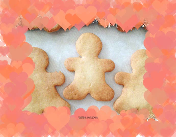 Milky Gingerbread Man