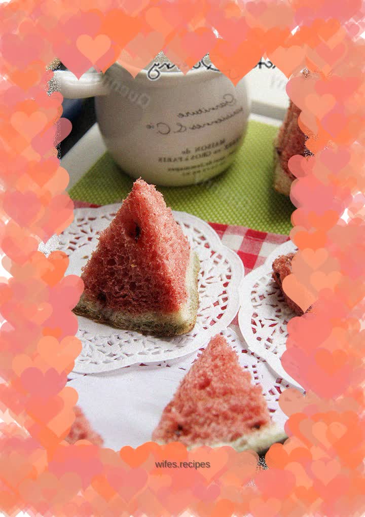【Watermelon Toast】——Toast bread also has to celebrate the summer