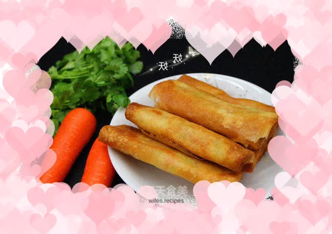 Carrot Spring Rolls