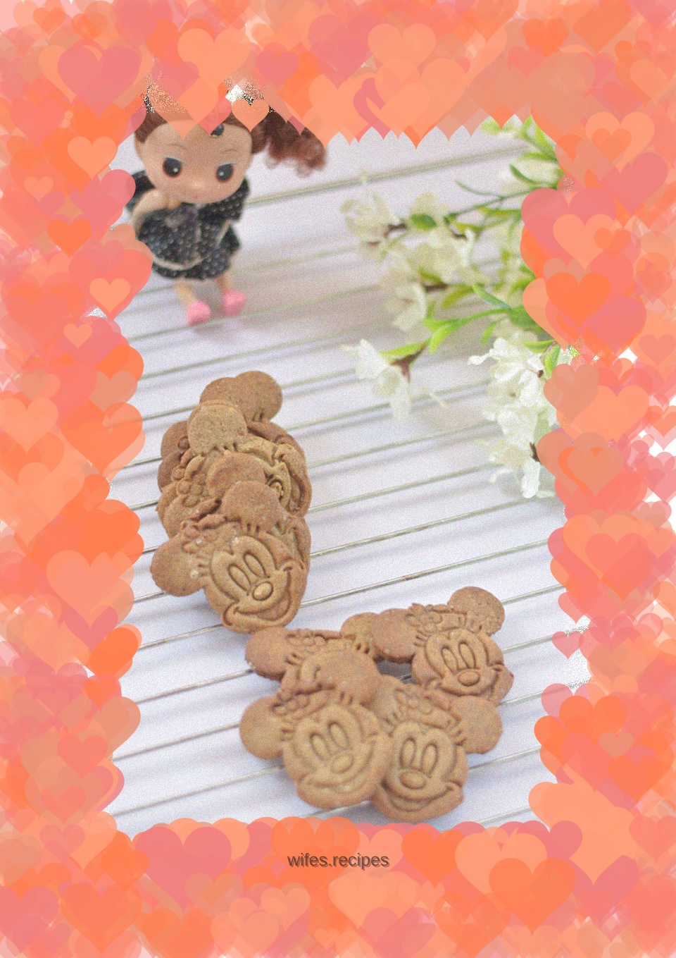 【Minnie Sesame Cookies】--children’s favorite