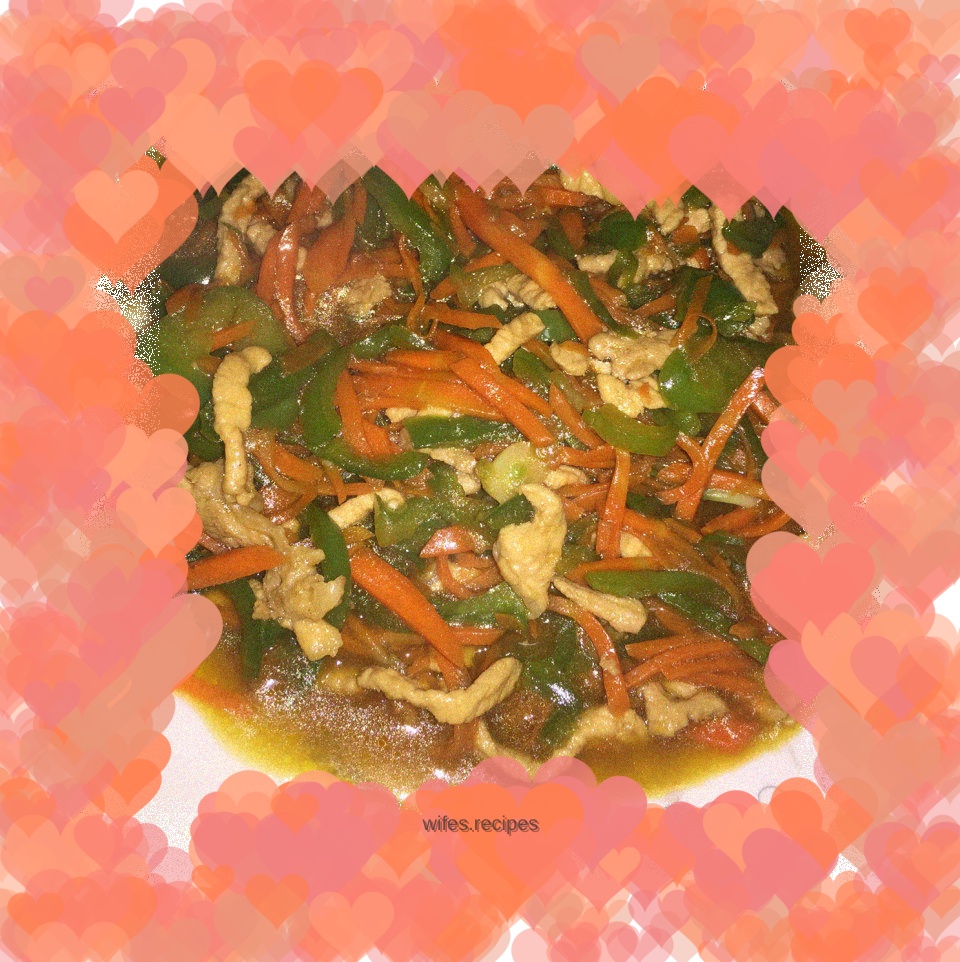 Fish-flavored shredded pork (not spicy version)