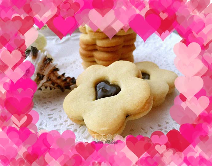 Chocolate Sandwich Butter Cookies