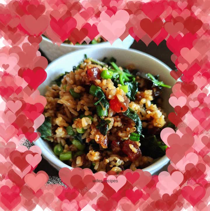 Perilla Sausage Fried Rice