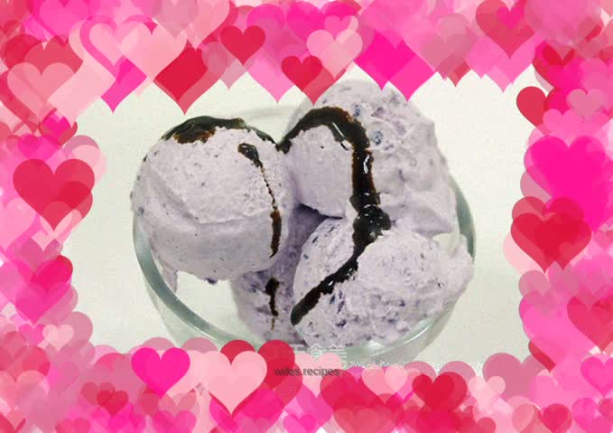 How to make purple sweet potato ice cream (make ice cream in a bread machine)