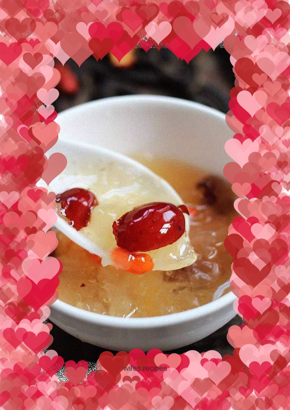 Summer Beauty Dessert---Soap Locust Rice and Tremella Soup