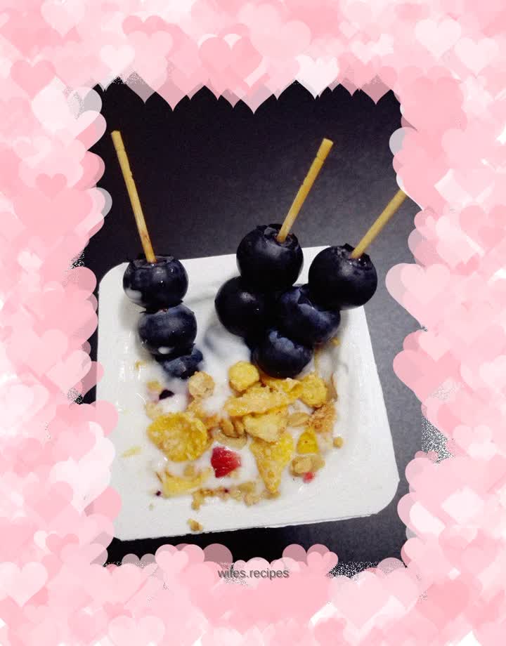 Blueberry Yogurt Gourd