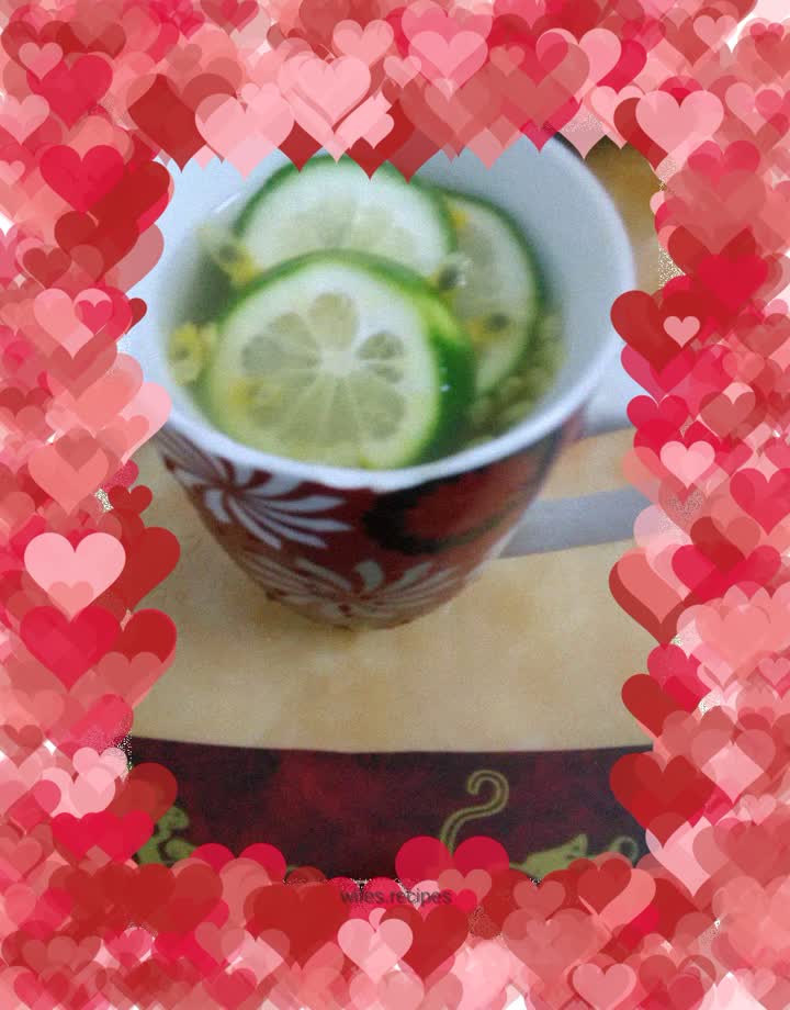 Passion Fruit Lemon Honey Tea