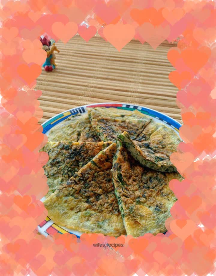 Chrysanthemum egg cake