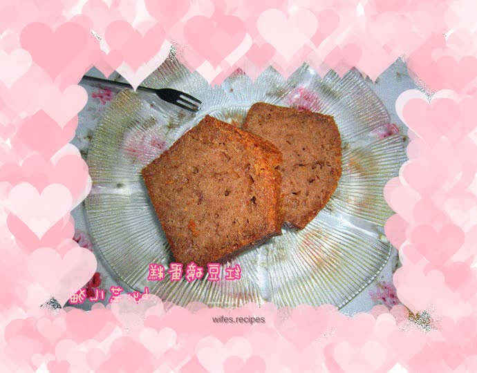 Red Bean Pound Cake
