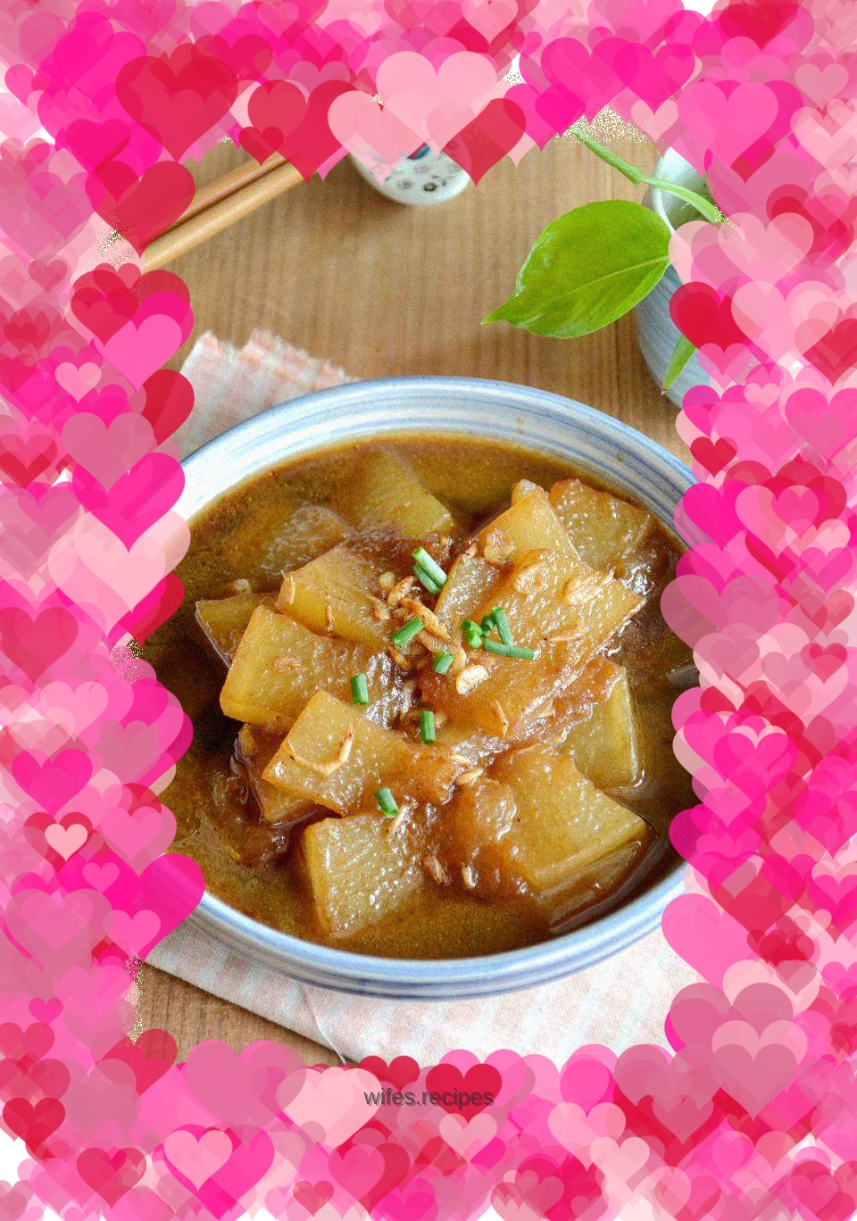 Winter Melon with Oyster Sauce