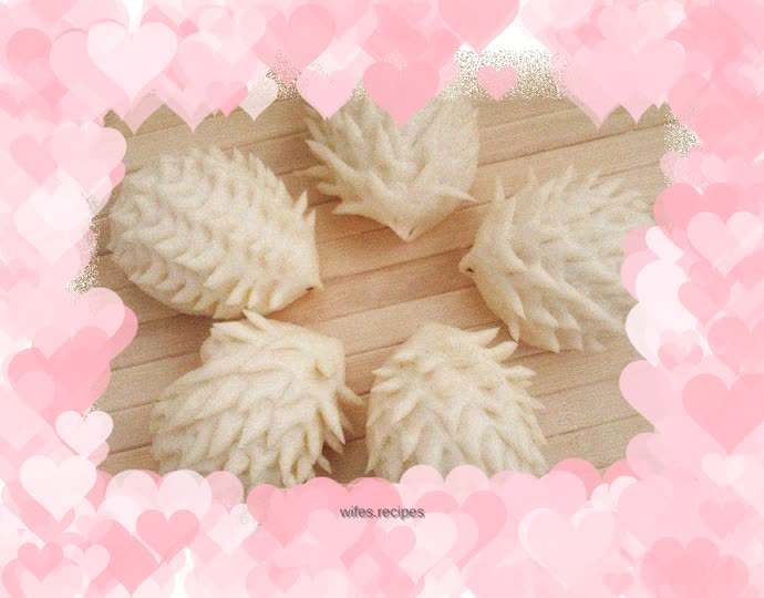 Little Hedgehog Bean Paste Bun