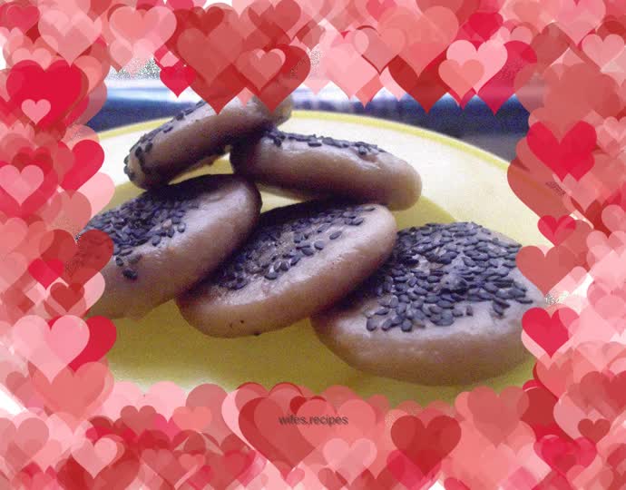 Peanut Butter Glutinous Rice Cookies