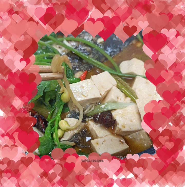 Fish head tofu hot pot