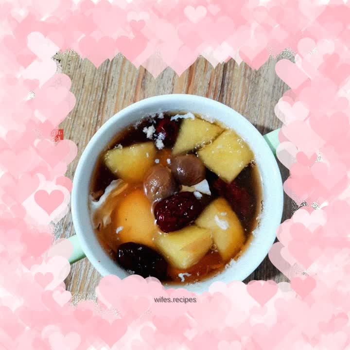 Apple Stewed Longan