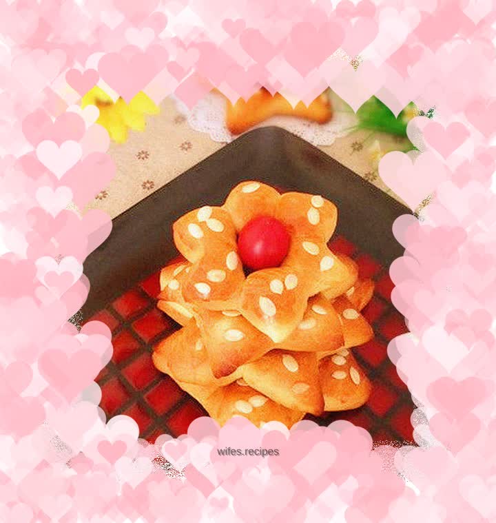 Handmade floret bread