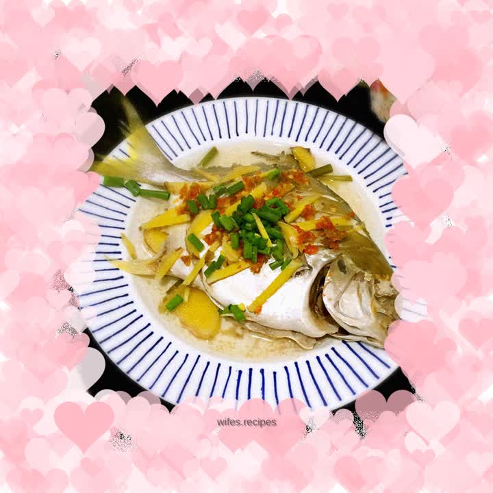 Steamed Pomfret