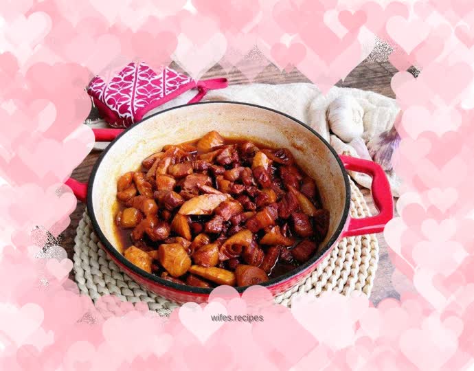 Braised Pork with Spring Bamboo Shoots