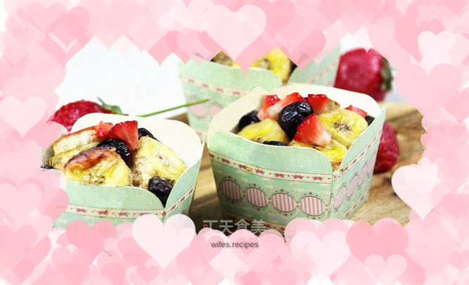 Low-fat oatmeal cups