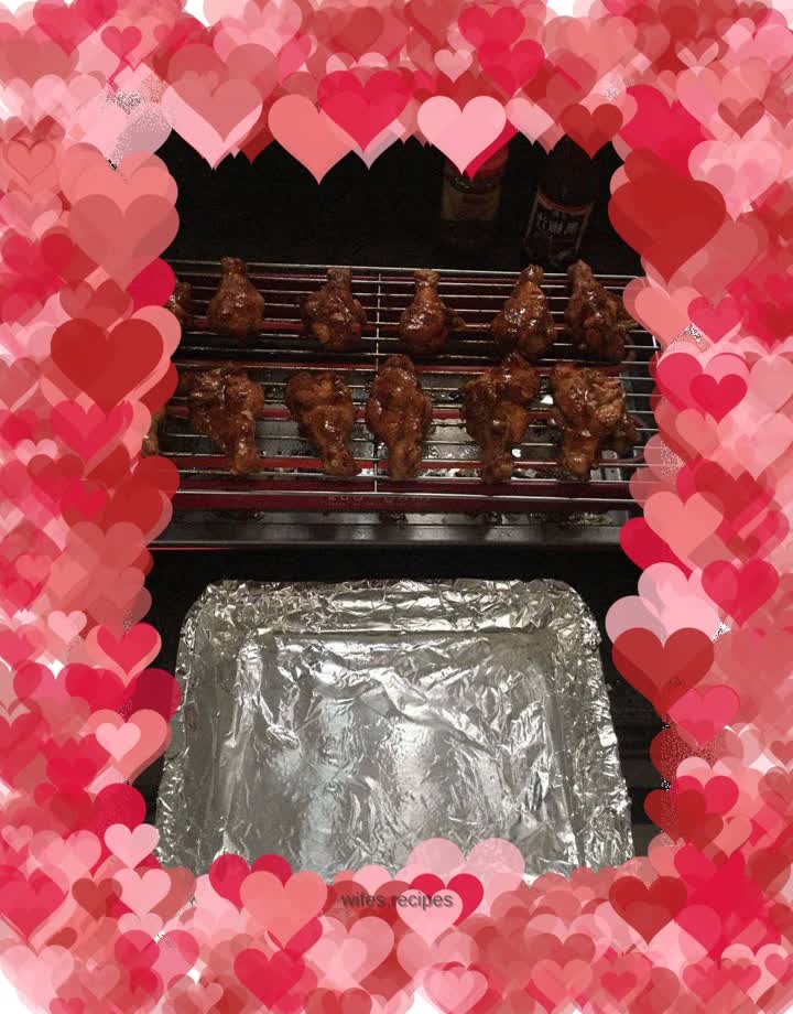 Roasted Legs with Black Pepper Honey Sauce