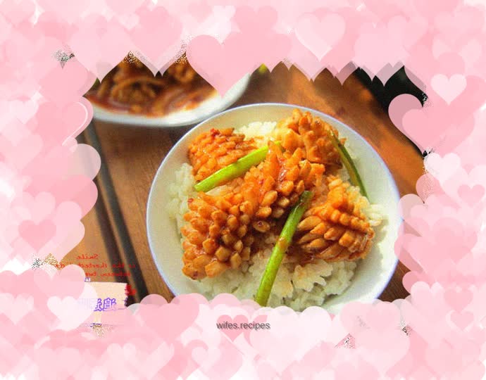 Spicy and spicy squid