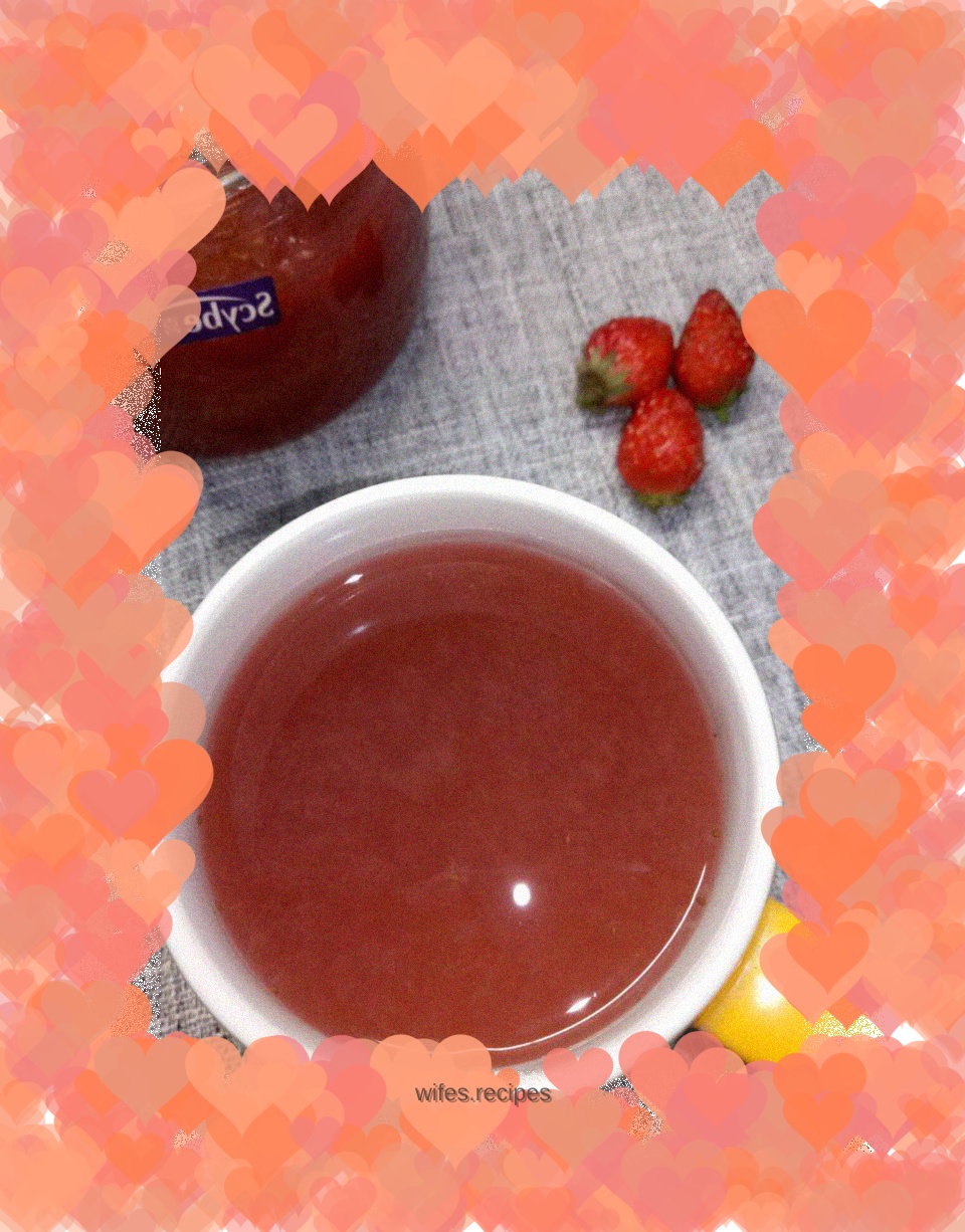 Strawberry juice