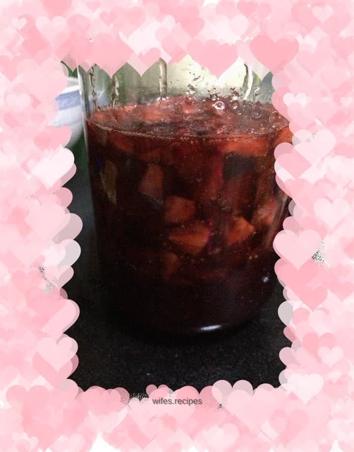 Homemade strawberry jam