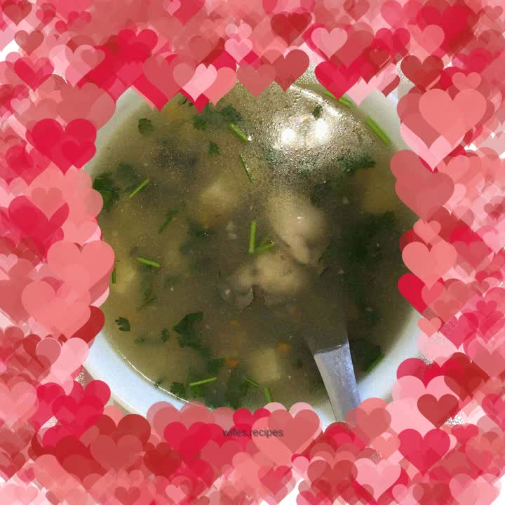 Tofu and oyster soup