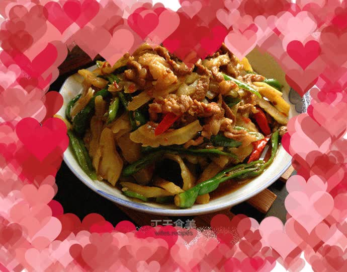 Bitter Melon and Shredded Pork--coolness in the hot season