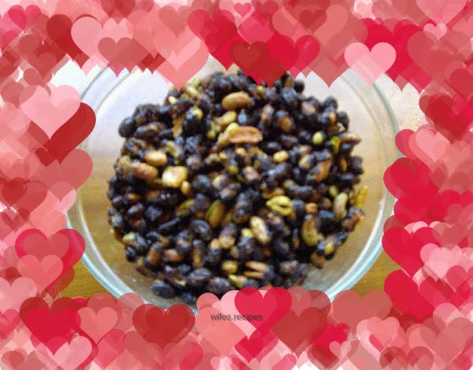 Salt and pepper black beans