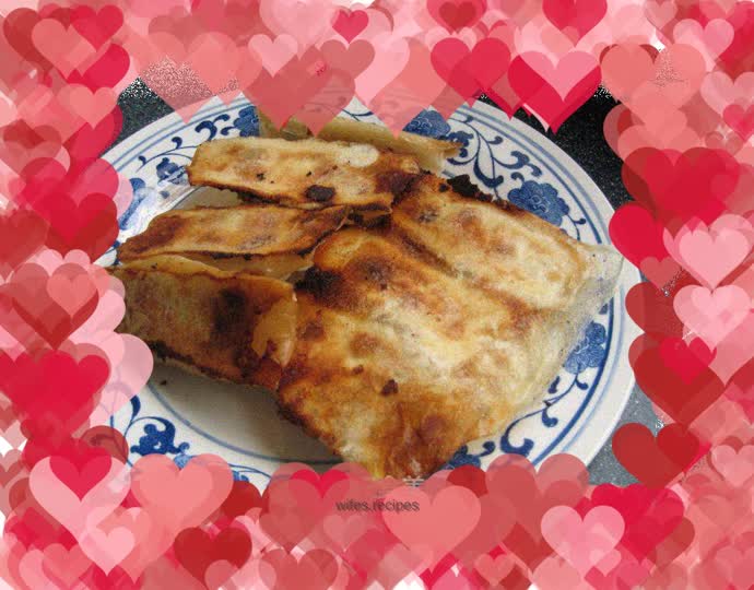 Pork and green onion pot stickers