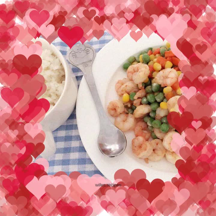 Seasonal Vegetables and Shrimp