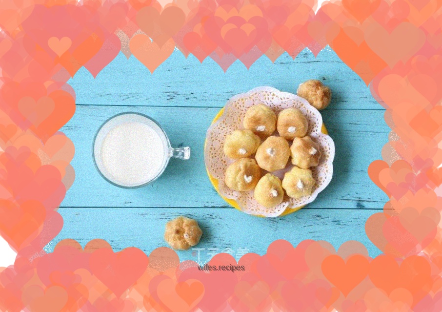 Winter heart-warming puffs