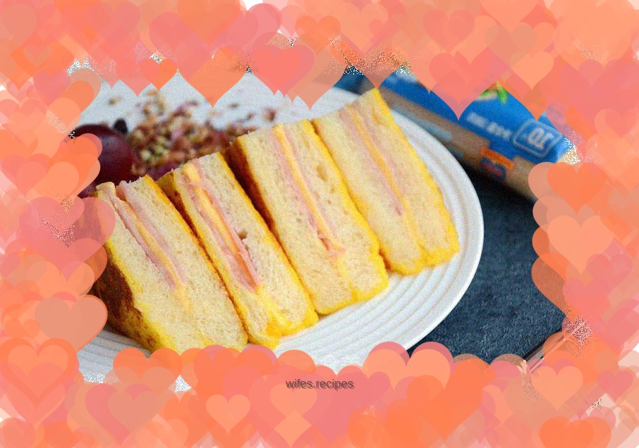 Hong Kong style ham and toast