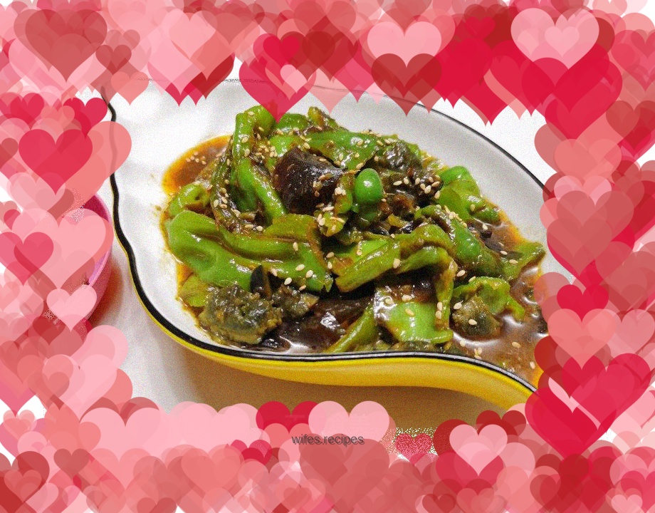 Preserved egg with red pepper