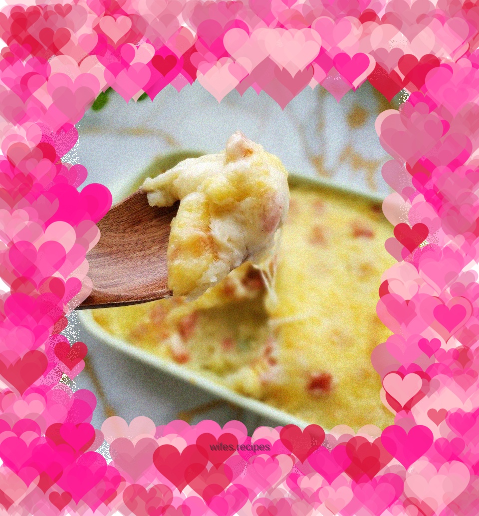 Cheesy mashed potatoes