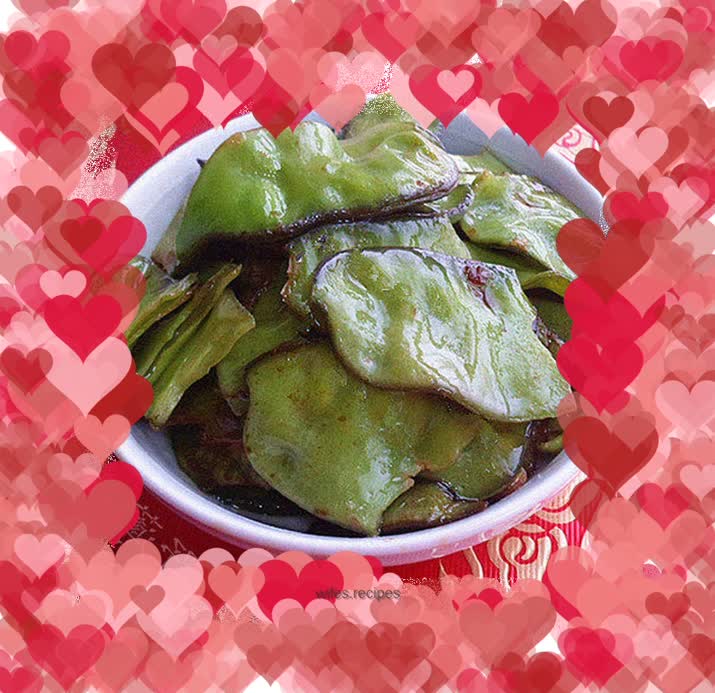 Braised Autumn Lentils in Oil