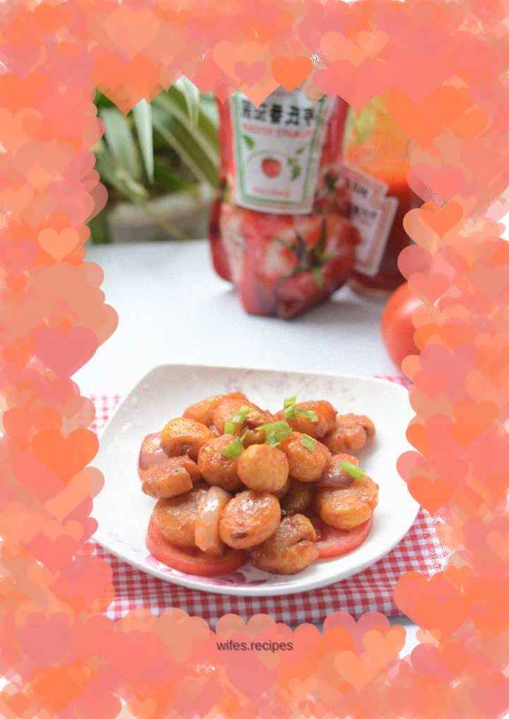 Food weight loss method---tomato sauce potatoes