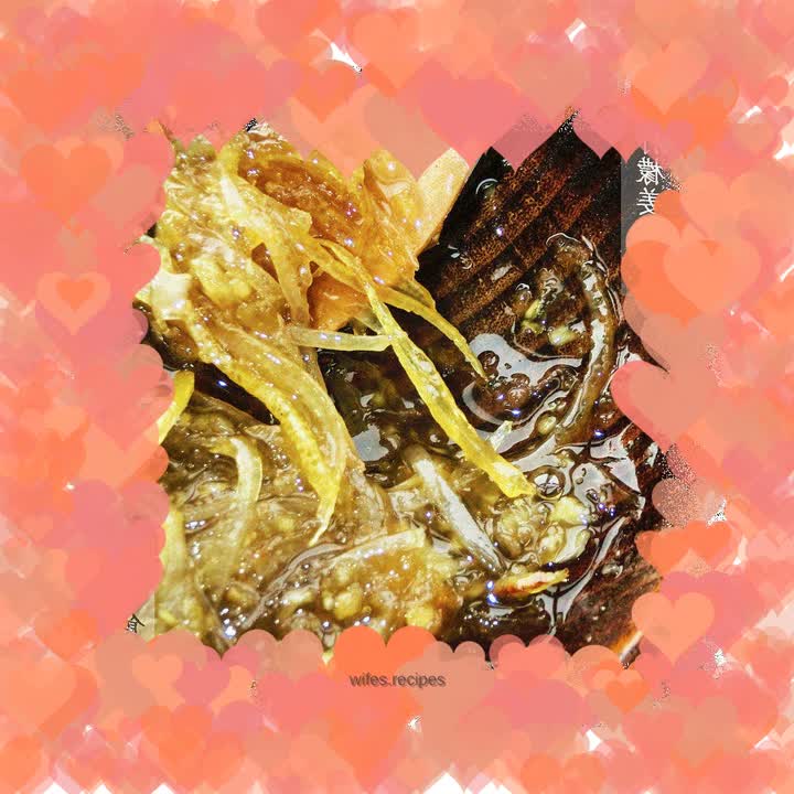 I call it women’s tea: Lemon Ginger Tea Sauce