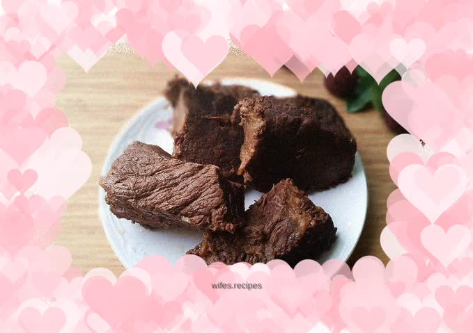 Five spice braised beef