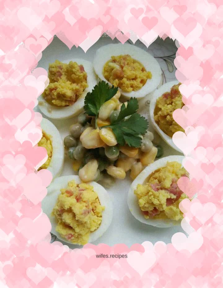 Teriyaki Salad Egg Cup