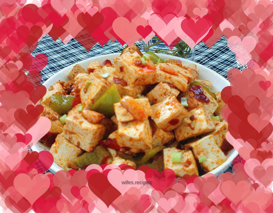 Simple version of Mapo Tofu