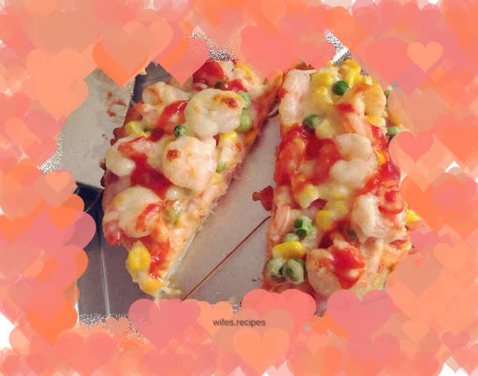 Bacon and Shrimp Pizza