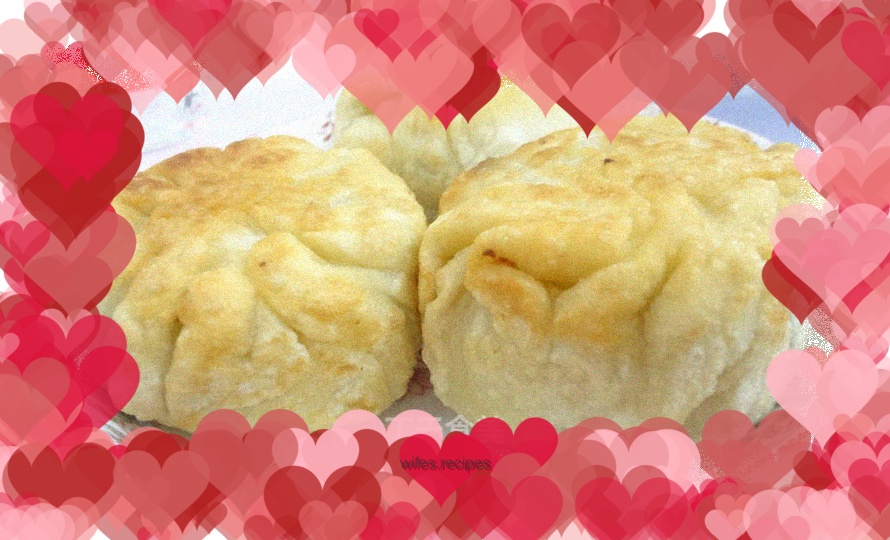 Shredded radish, mushroom and pork pie