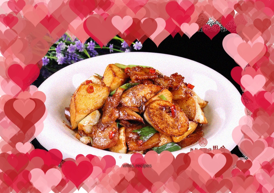 Stir-fried Pork with Wild Wild Rice